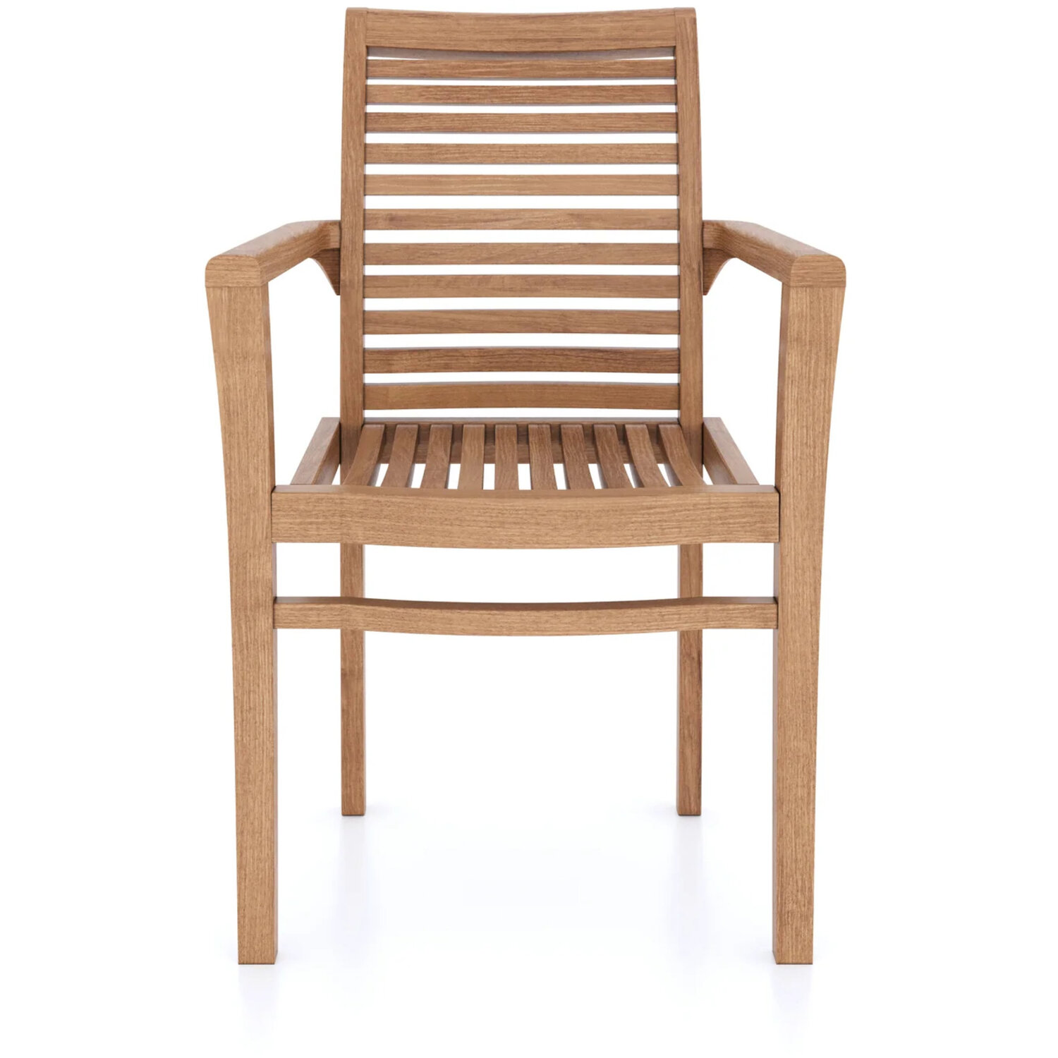 Algarve Teak Garden Dining Table And 10 Seat Chair Set - Teak Yellow