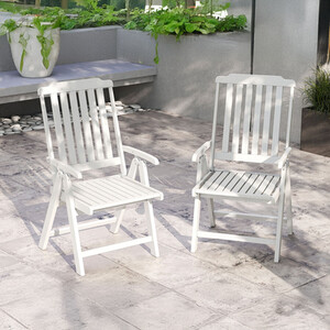 Outdoor Dining Chair Foldable Patio Chair