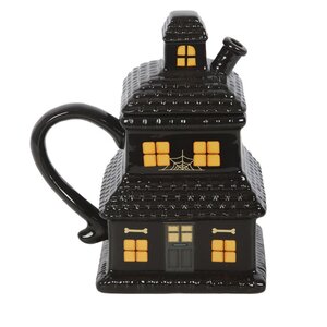 Haunted House Ceramic Mug Spooky Halloween Coffee Cup
