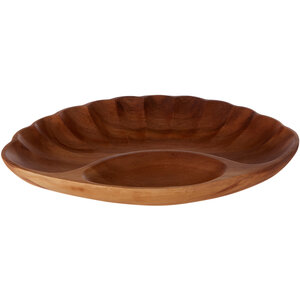 Kora Acacia Chip and Dip Serving Dish