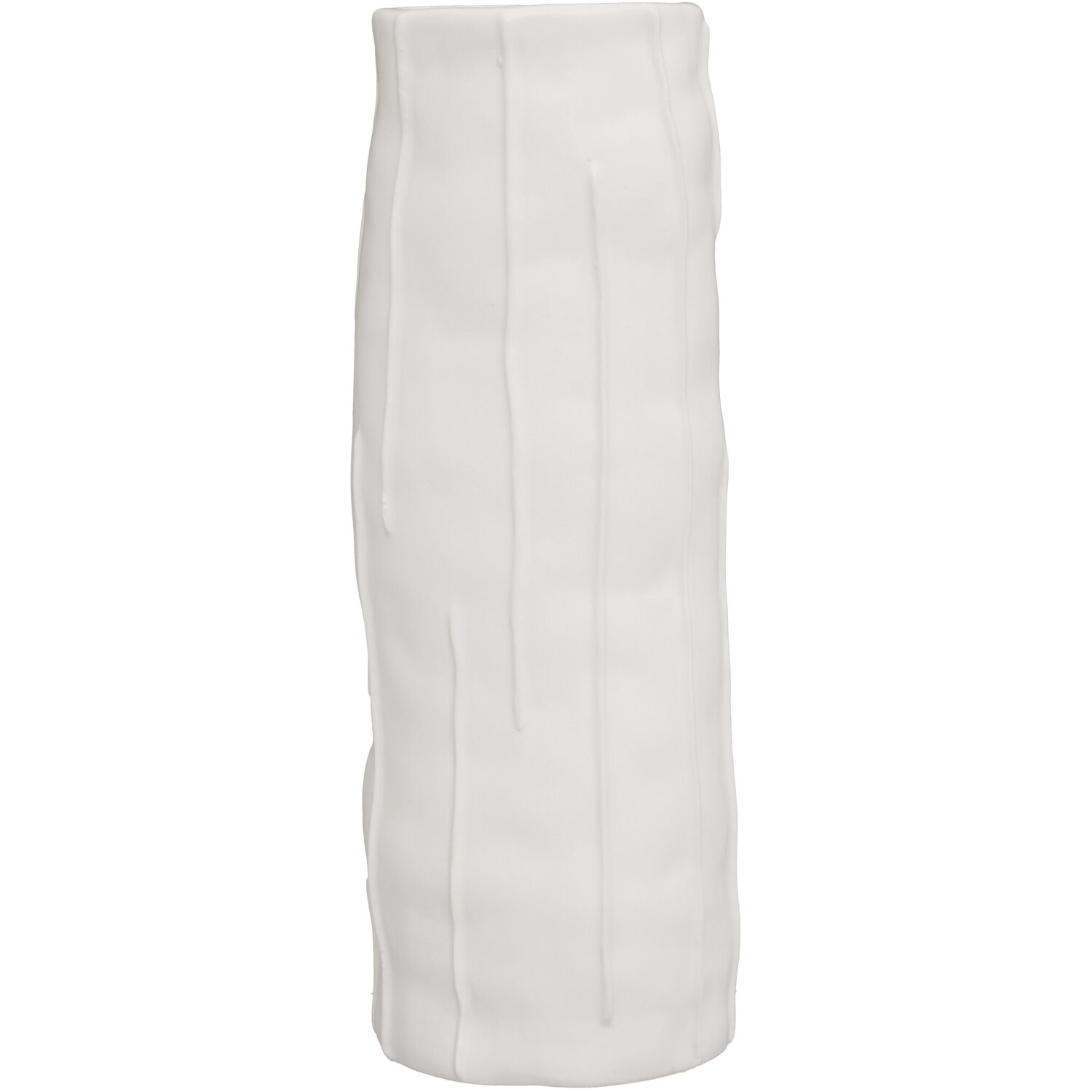 Chiara Medium Natural Sand Effect Vase - Dolomite 100%