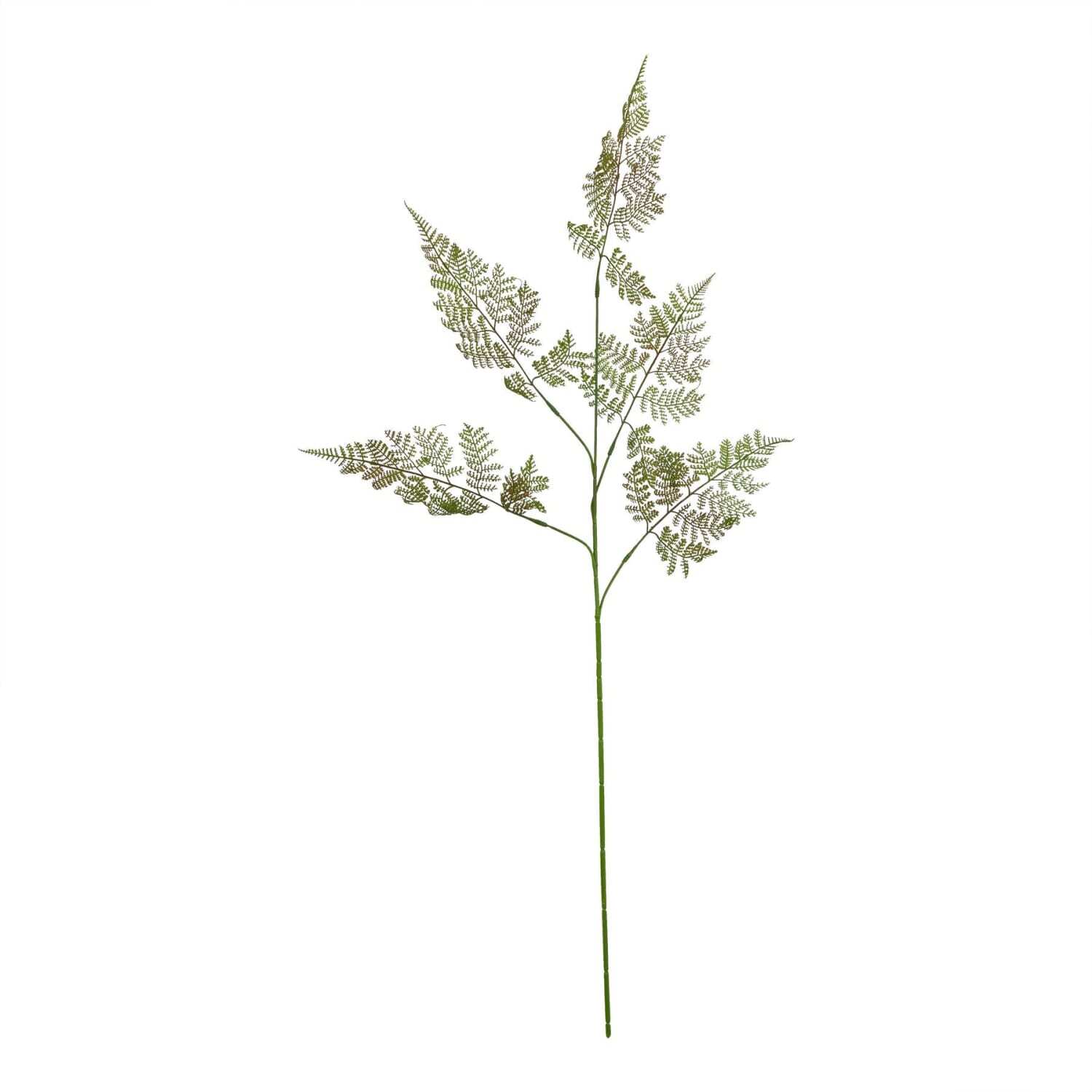 Set of 3 Large Artificial Bracken Fern Sprays - Green