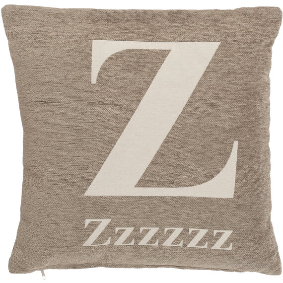 Words Natural 'Zzzzzz' Cushion