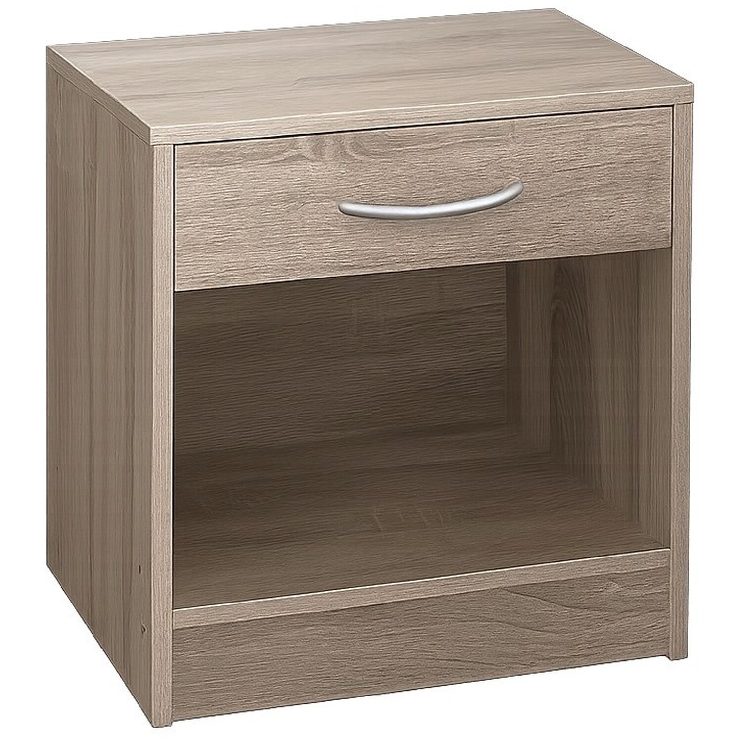 1 Drawer Bedside Table - Oak