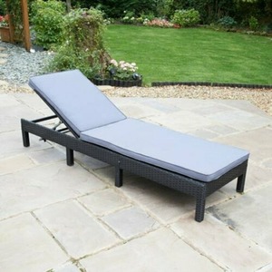 Rattan Sun Loungers for Garden Day Bed