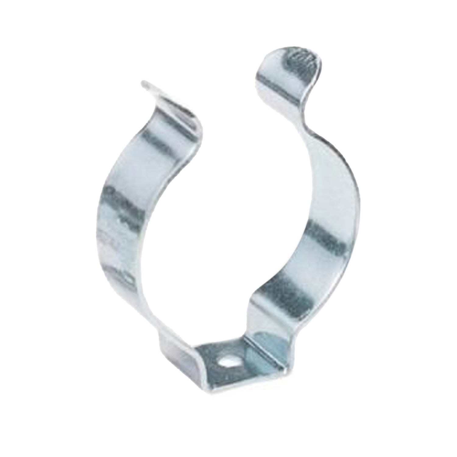 Securpak Zinc Plated Pipe Clips (Pack Of 3) - Silver
