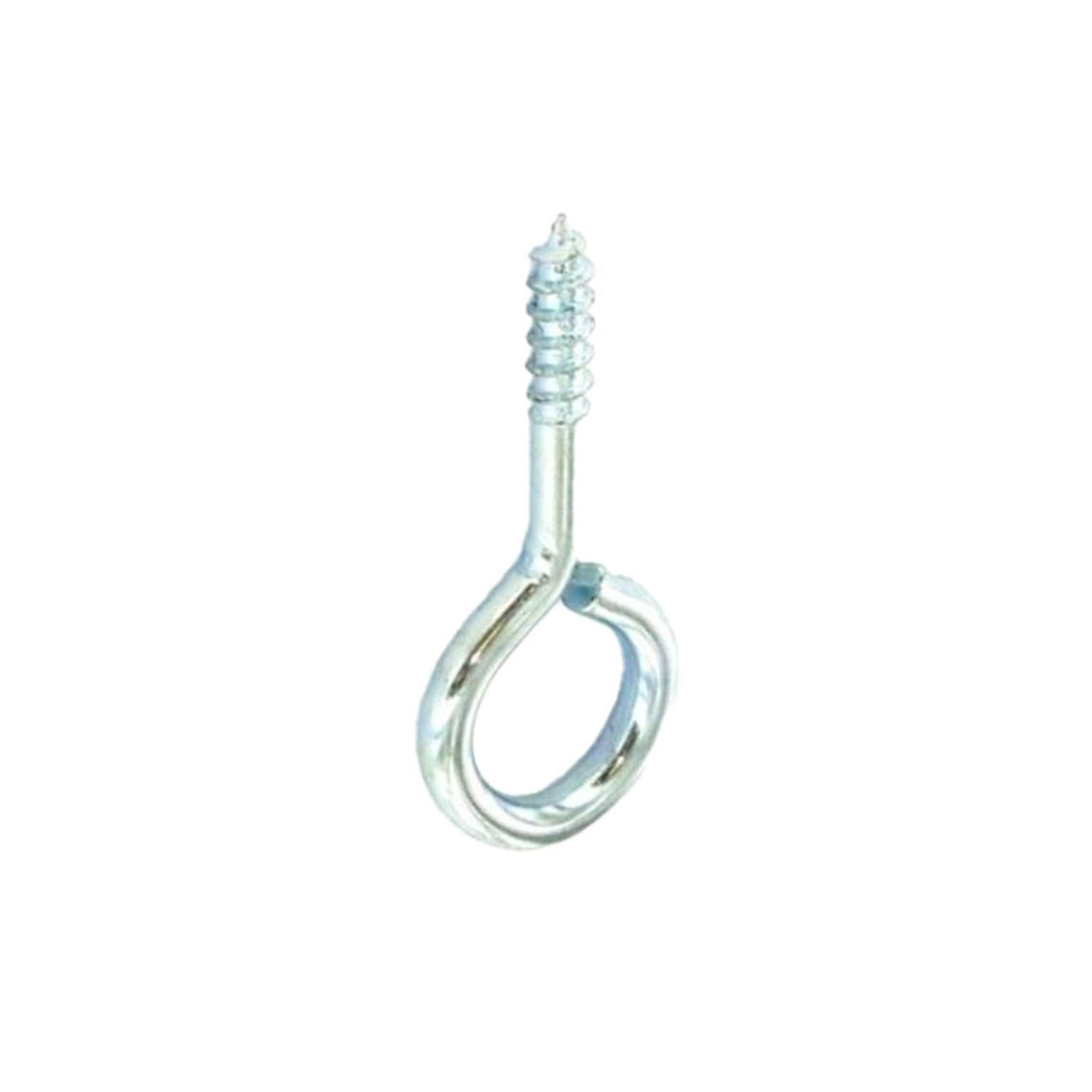 Securit Zinc Plated Screw Eyes (Pack Of 10) - Silver