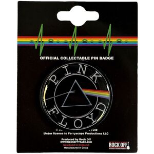 Pink Floyd Pin Circle Logo Badge