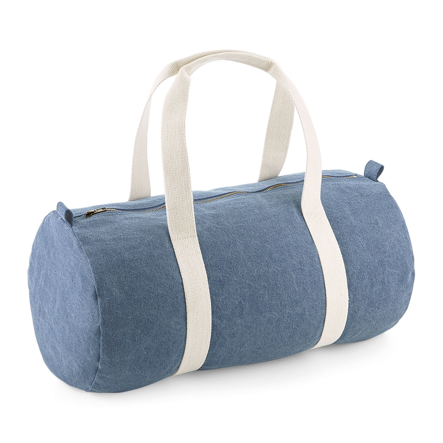 Bagbase Denim Barrel Bag - Light Denim