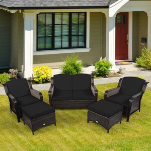 5 Pieces Patio Furniture Set