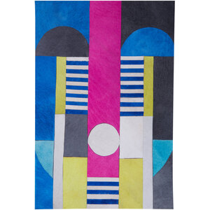 Safira Genuine Leather Multicoloured Wall Art