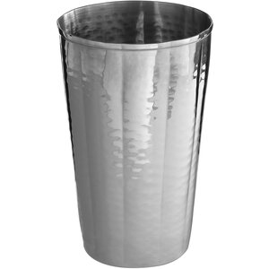 Vaco Hammered Bathroom Nickel Finish Tumbler