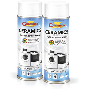 Ceramics White Enamel Spray Paint 2 x 400 mL, Bath & Appliance Repair, High Gloss