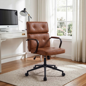 High Back Swivel Office Chair with Adjustable Height
