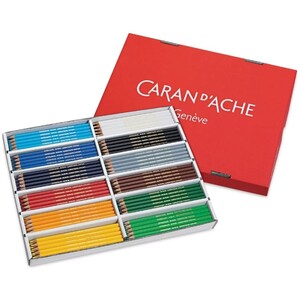 Caran d'Ache Classroom Pack - 240 Water-Resistant Colouring Pencils