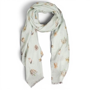 Woodlanders Green Scarf with Gift Box