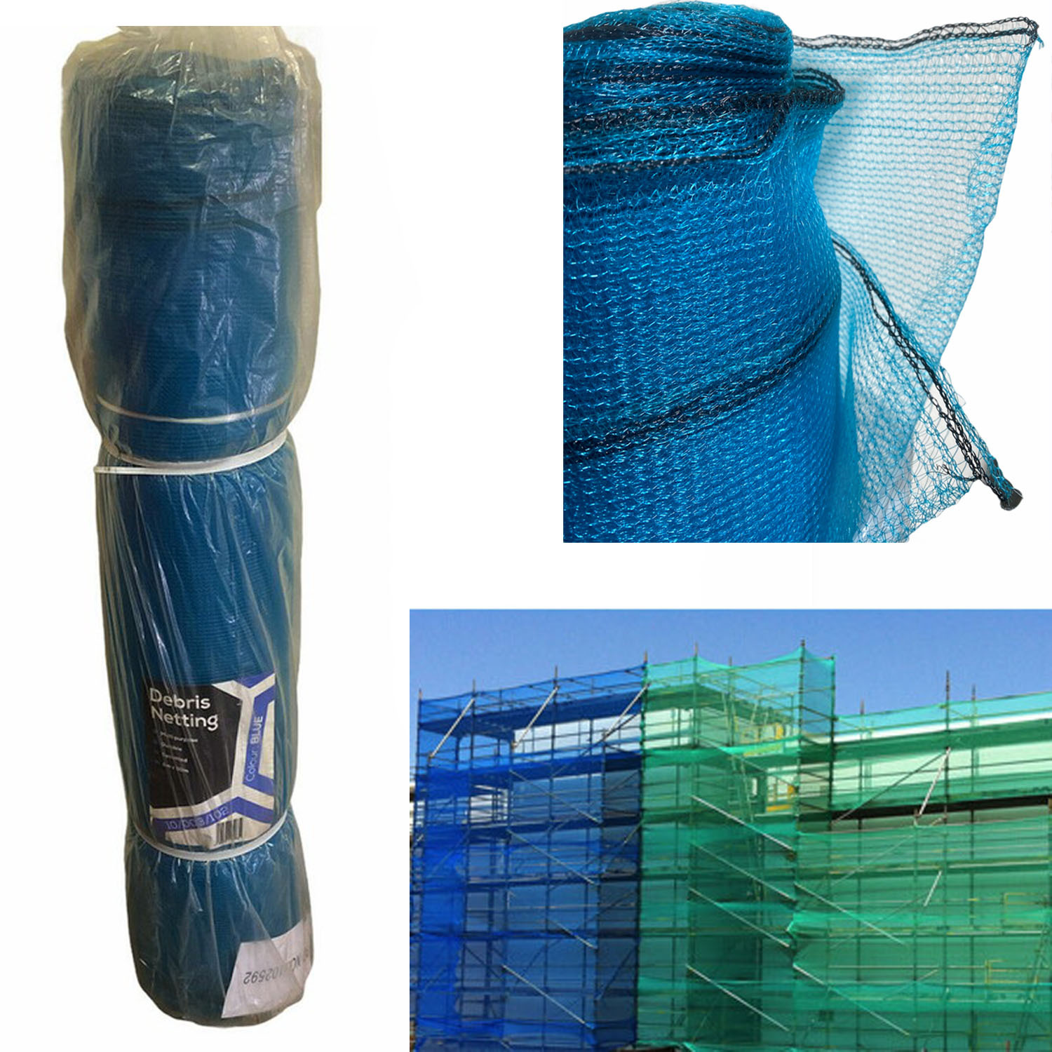 Hygrad Built To Survive Construction Debris Protection Netting - Green - Image 2