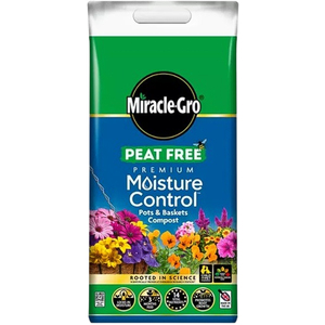 Miracle Gro Peat Free Premium Moisture Control Compost