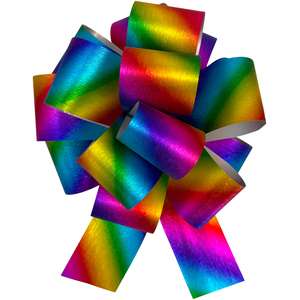 Rainbow Pull Bows 50mm (pack of 10)