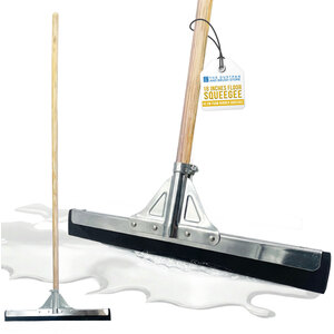 Professional Floor Squeegee Head Heavy Duty Twin Foam Water Wiper