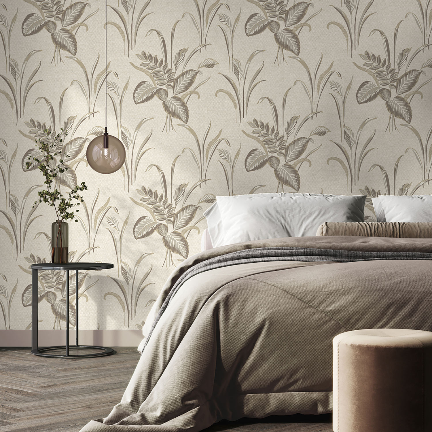 Belgravia Décor Palma - Mocha / Gold