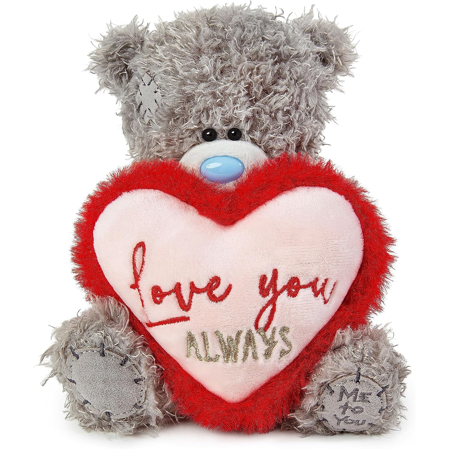 B&Q -  Tatty Teddy Christmas 'love You Always' Bear On Gift Plinth 15Cm High - Image 3