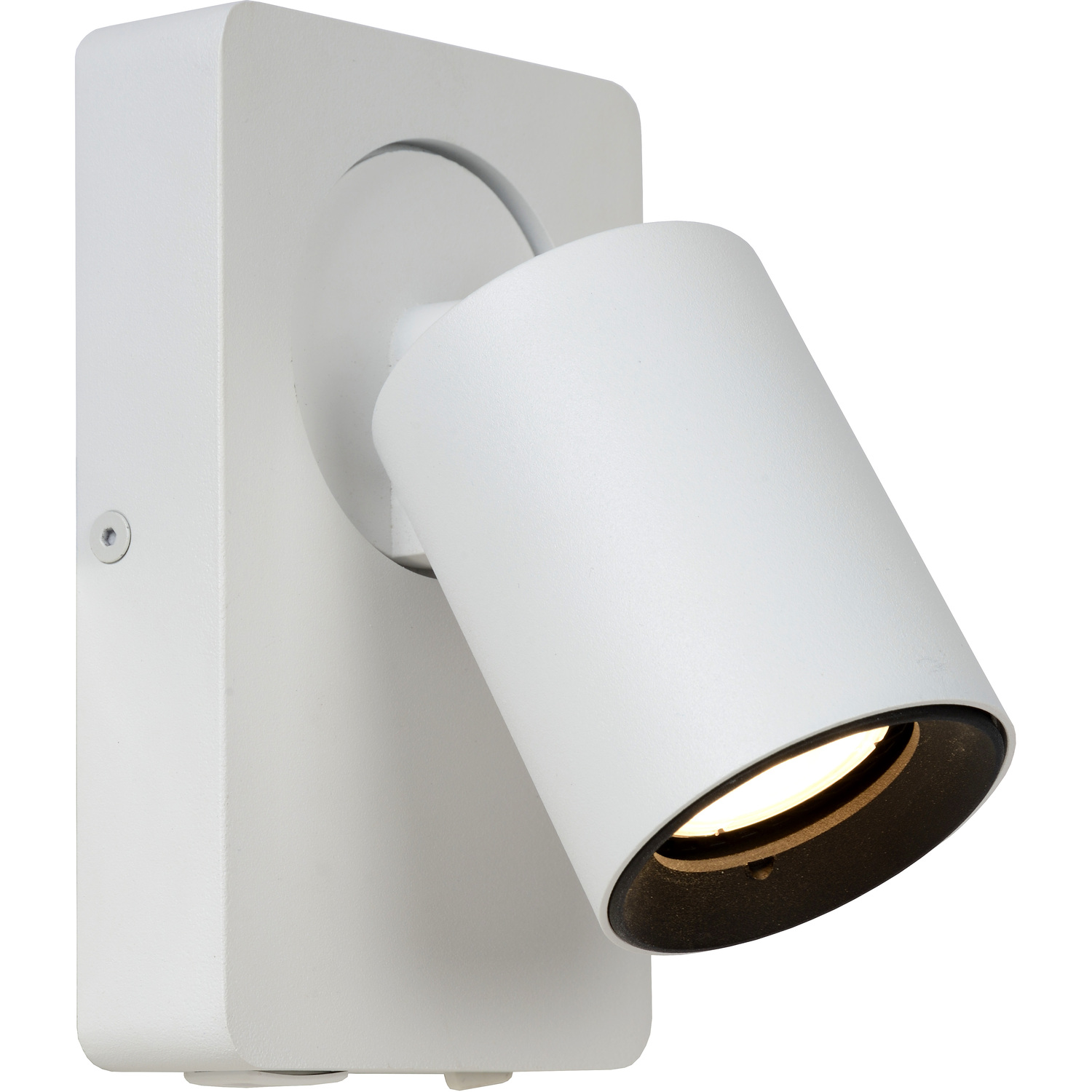 Lucide Nigel Modern Wall Spotlight - LED Dimmable - GU10 - 1x5W 3000K - White - USB Charging Point - Image 3