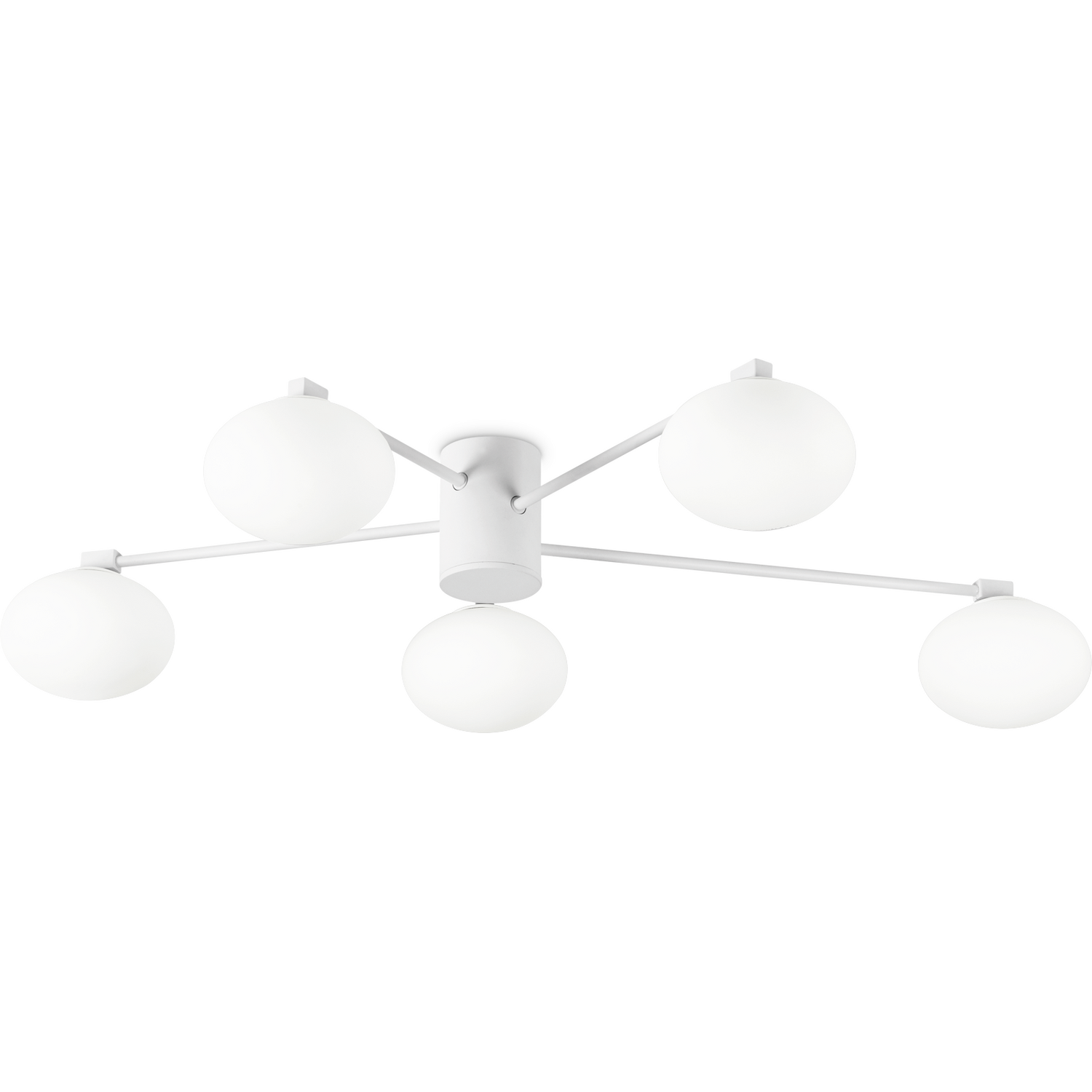 B&Q -  Luminosa Hermes 5 Light 90Cm Globe Ceiling Light White - Image 4