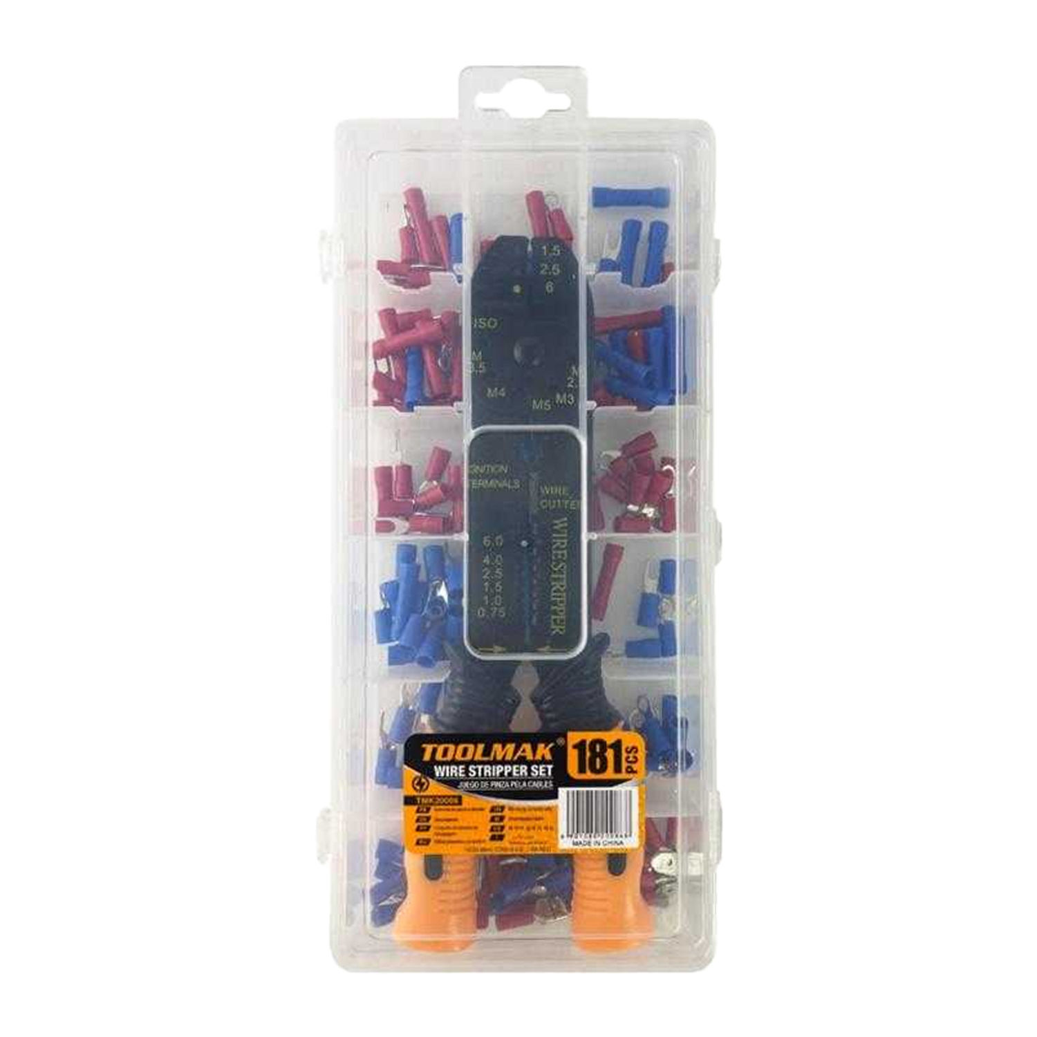 Toolmak Wire Stripper Set - Multicoloured
