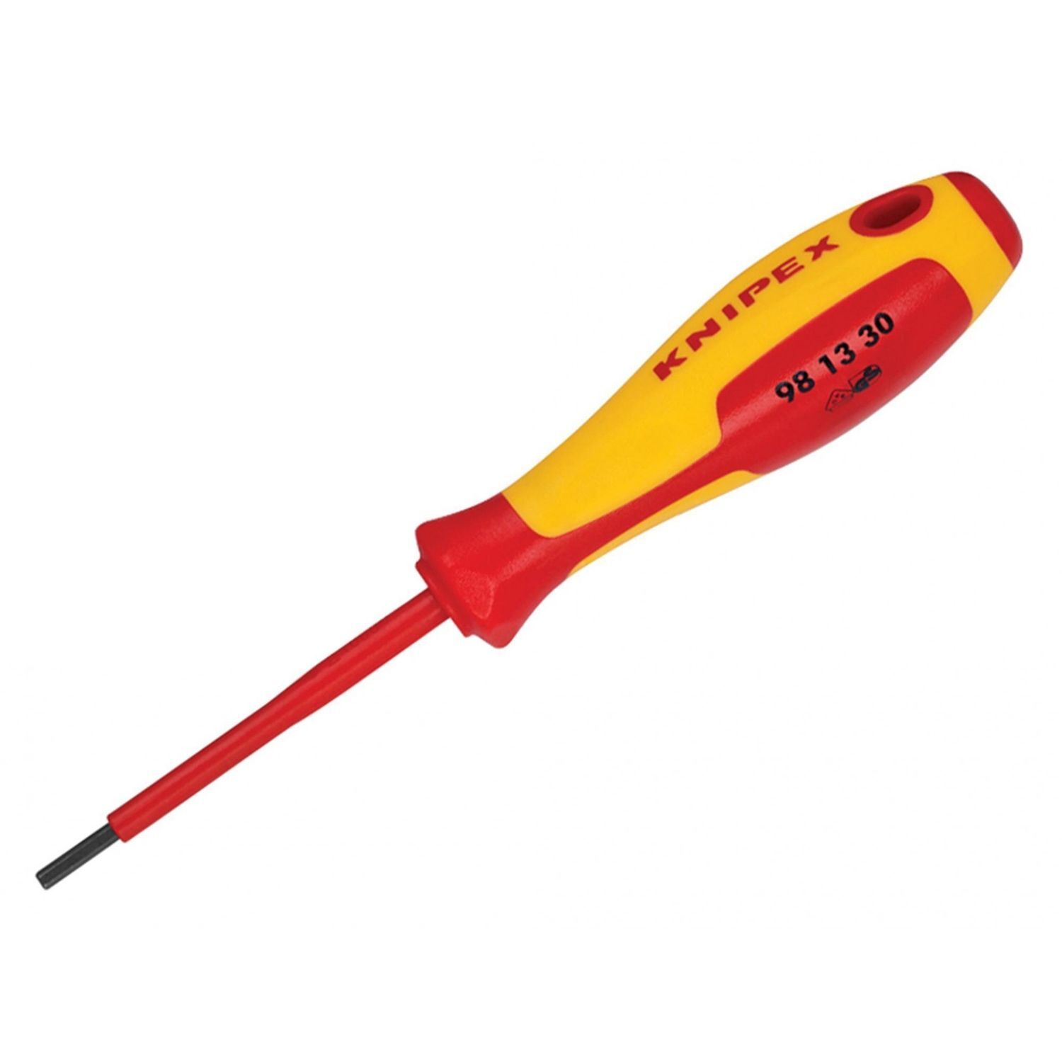 Knipex Vde Screwdriver For Hexagon Socket Screws 3.0 X 182Mm - Multi Colour