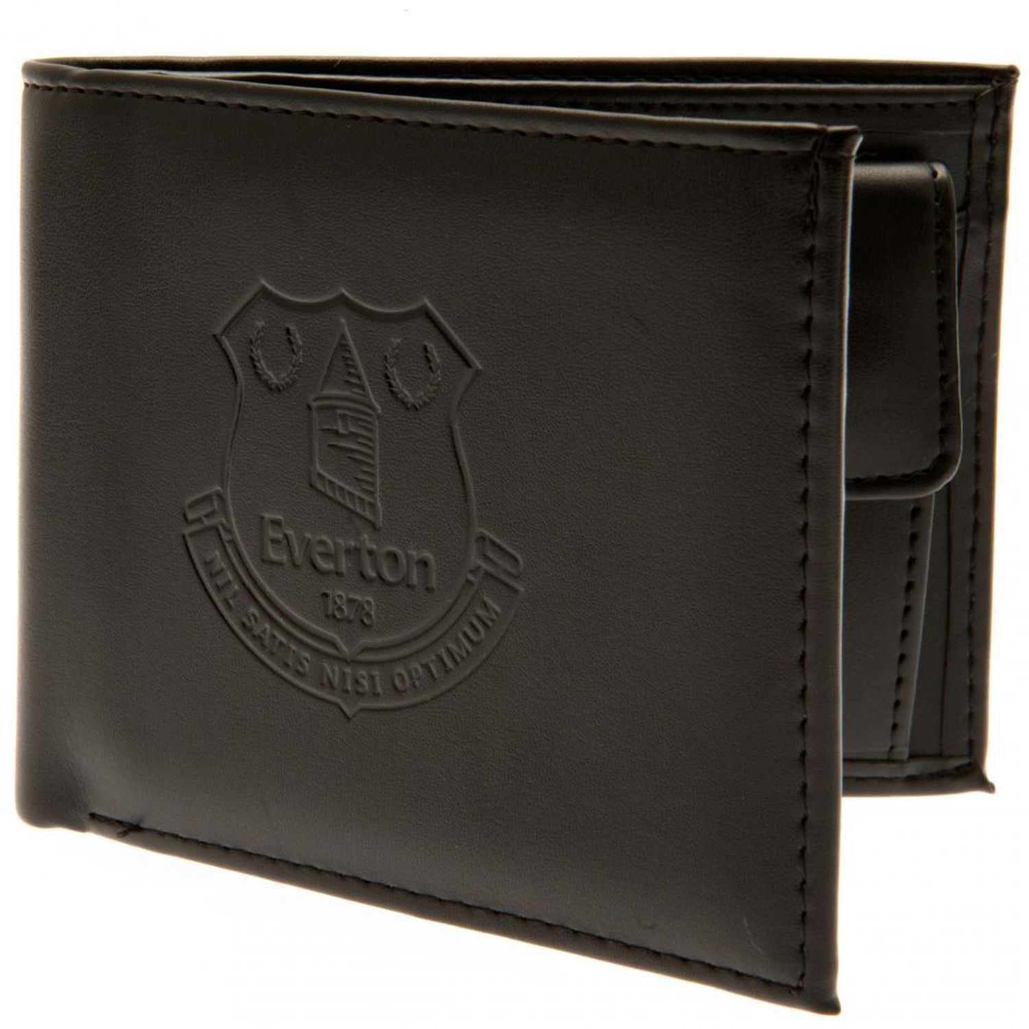 Everton Fc Debossed Wallet - Brown