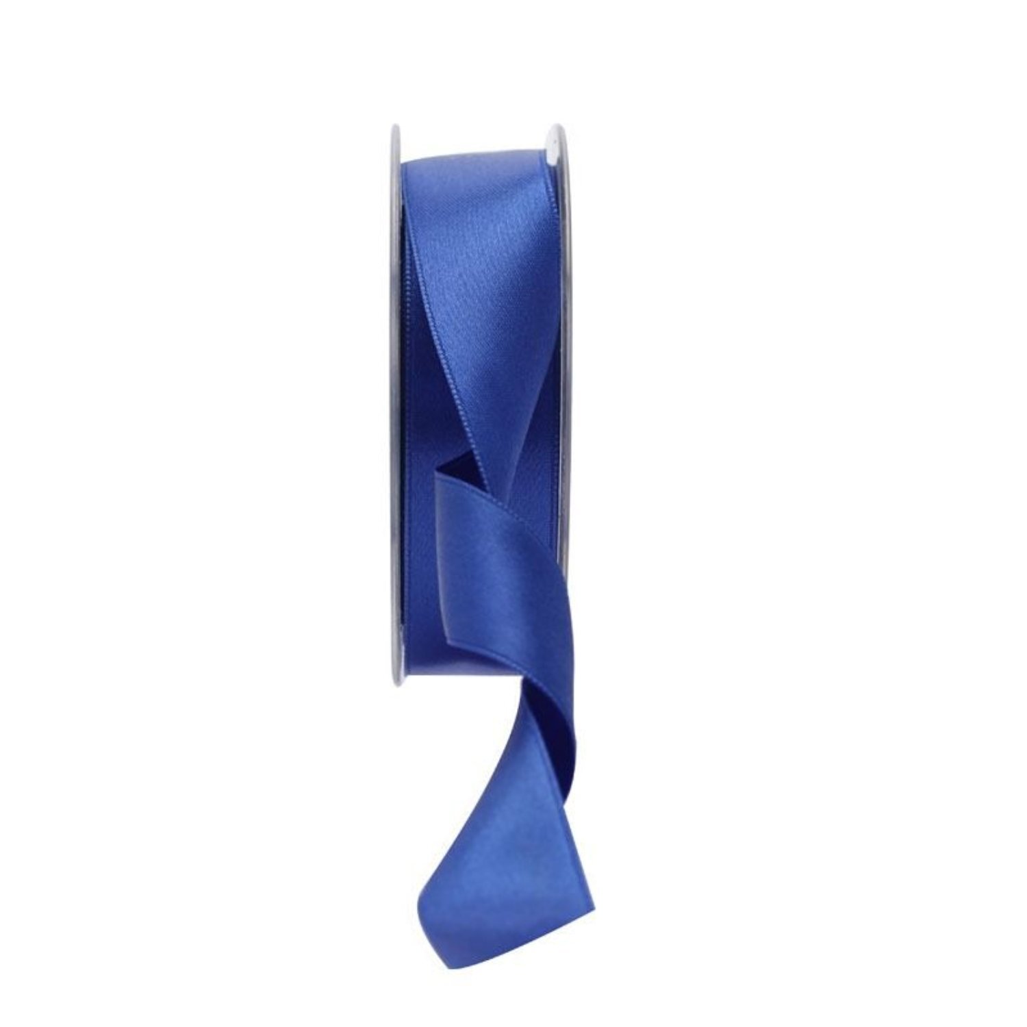  - Blue Satin Ribbon 25mm 2 PackRoyal - Image 3