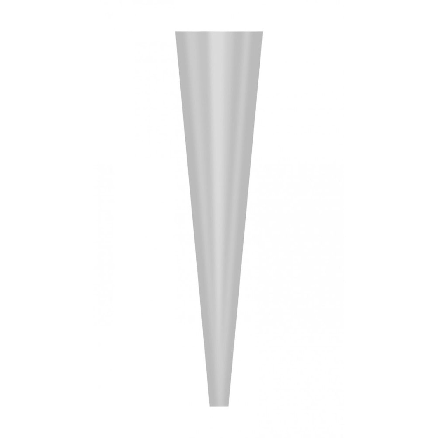 Kdmd Clear Single Rose Sleeves Pack 50 3 Pack - Silver