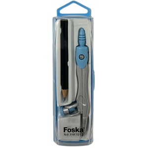 Foska Blue Compass Divider with Pencil