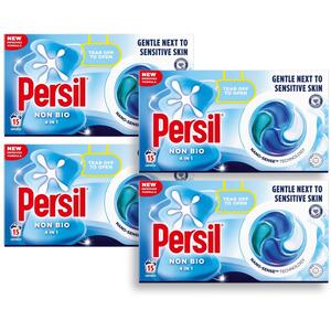 Persil Non Bio laundry capsules fast-dissolving Washing pods 60 Washes, 4 Pack A