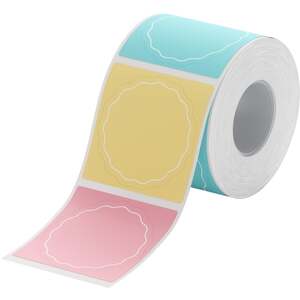 B Range 34x34mm Printed Thermal Label Roll