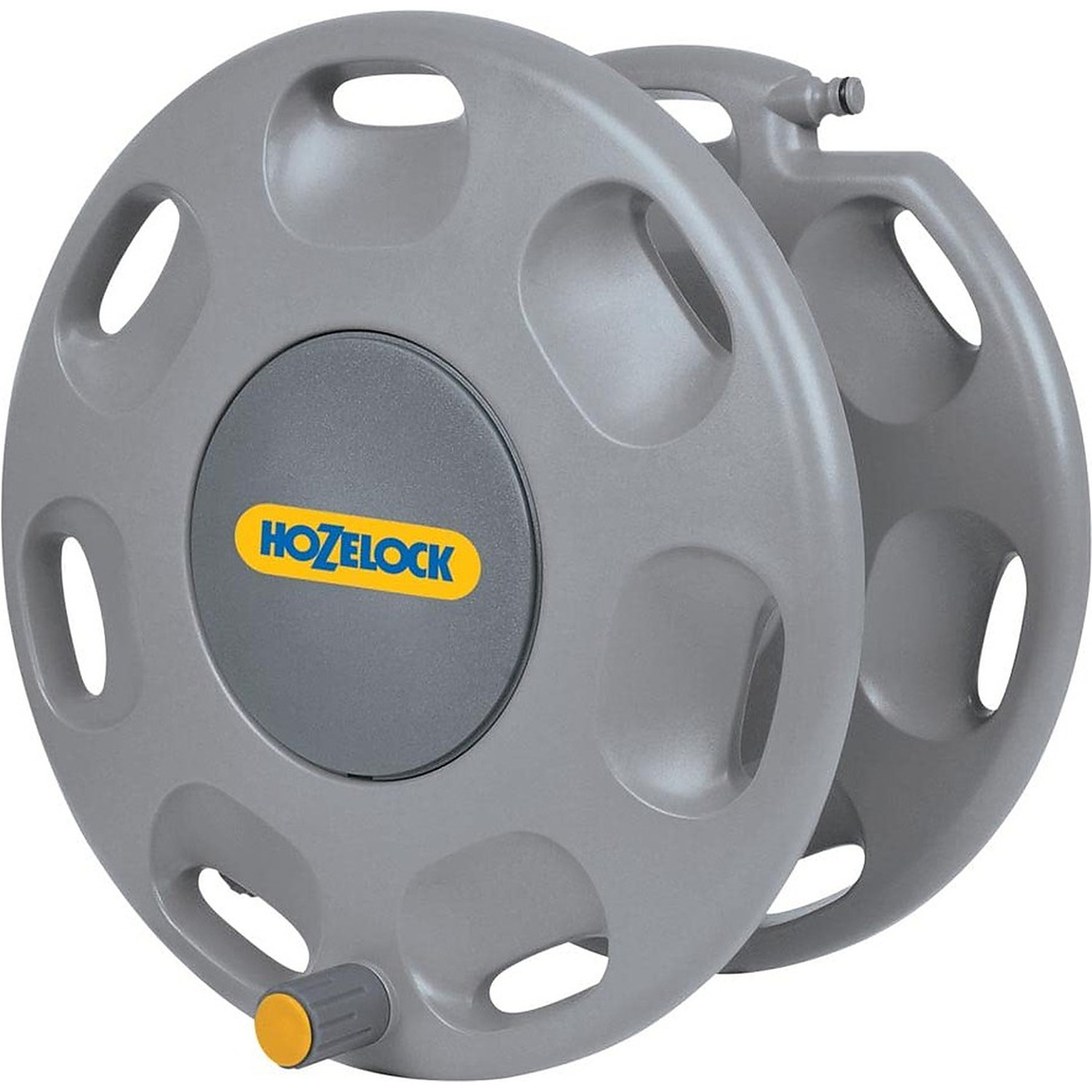 HOZELOCK 2390 60M CAPACITY EMPTY WALL MOUNTED HOSE REEL - Image 10