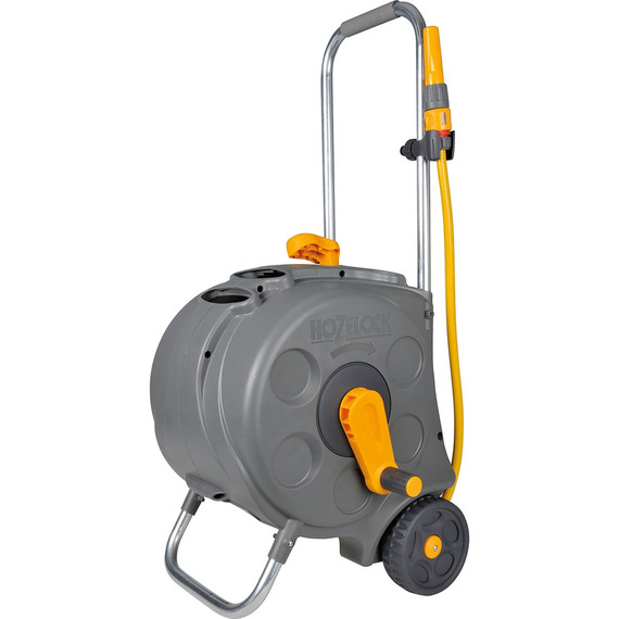 Hozelock 2416 Freestanding Compact Hose Reel with 30m of 12.5mm hose.