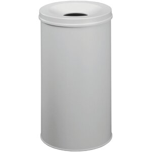 Fire Extinguishing Metal Waste Bin - TUV Certified - 60L
