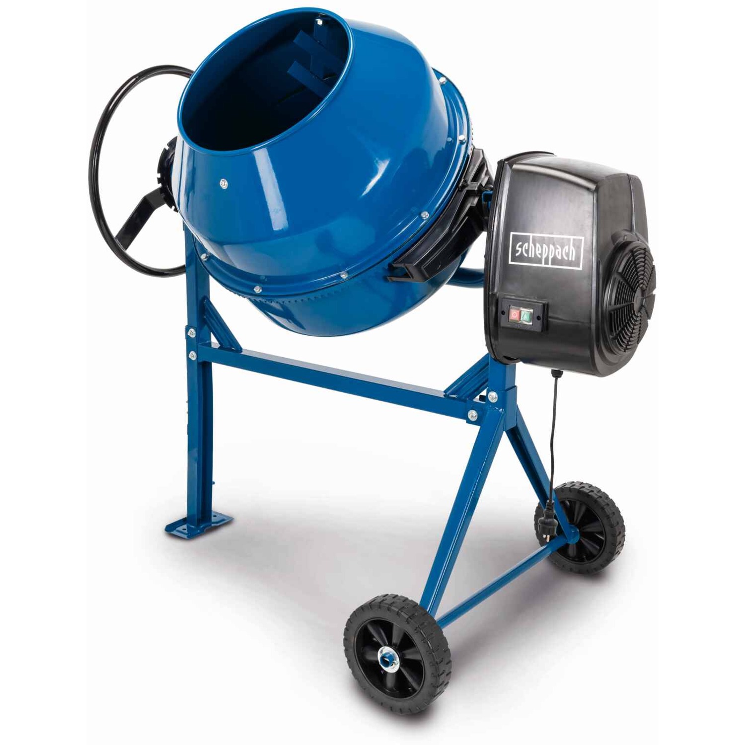 B&Q - Mix160 Electric Concrete Mixer650W160L Drum 114Kg Capacity29.5Rpm Mixing390mm Opening & Transport Wheels - Image 3
