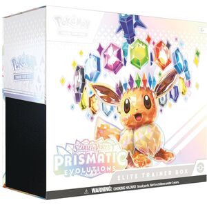 Pokemon TCG: Scarlet & VioletPrismatic Evolutions Elite Trainer Box