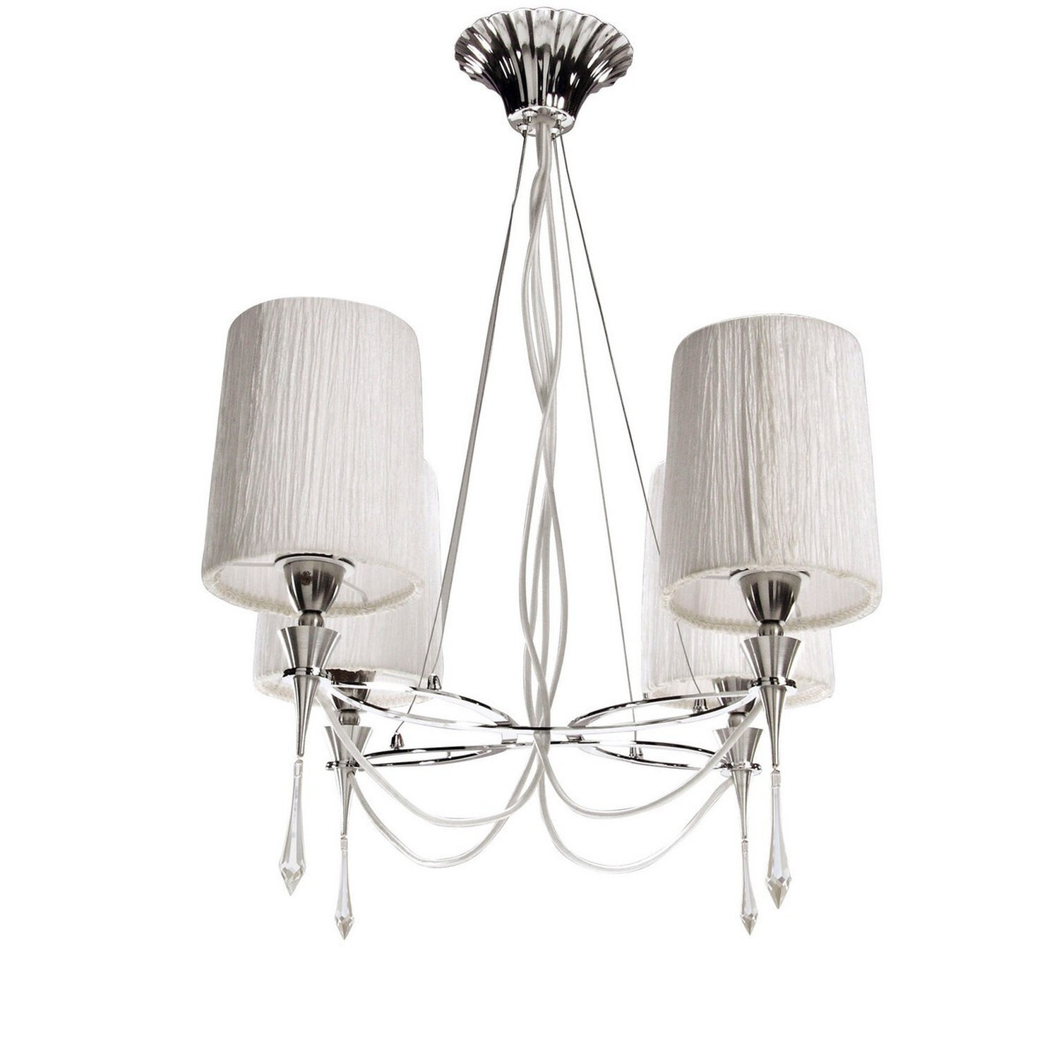 Inspired Lighting Lucca Pendant Light Chrome