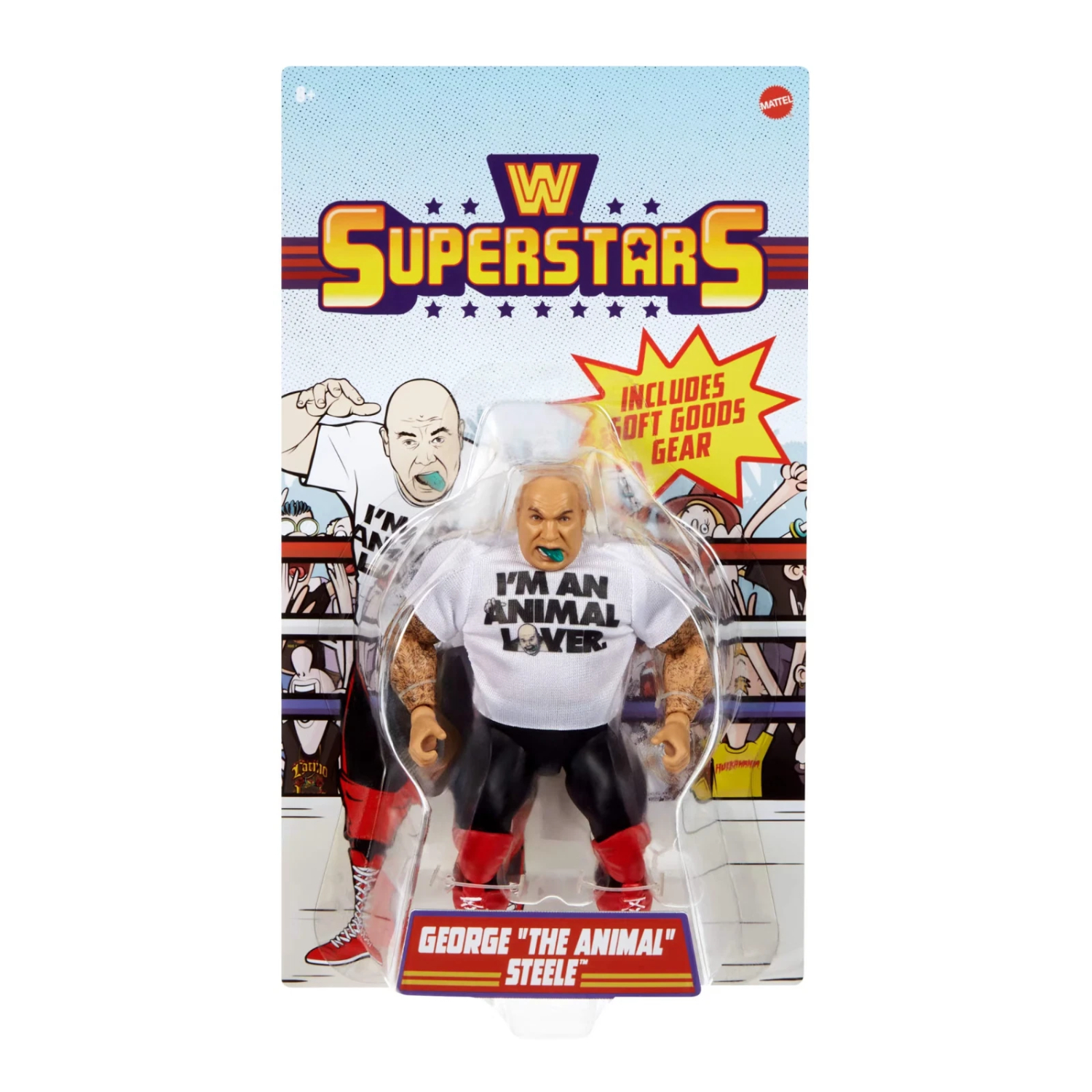 WWE Superstars Series 15 George “The Animal” Steele Action Figure