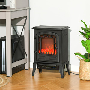 HOMCOM Freestanding Electric Fireplace Stove