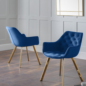 Set Of 2 Lorenzo Dining Chairs - Blue