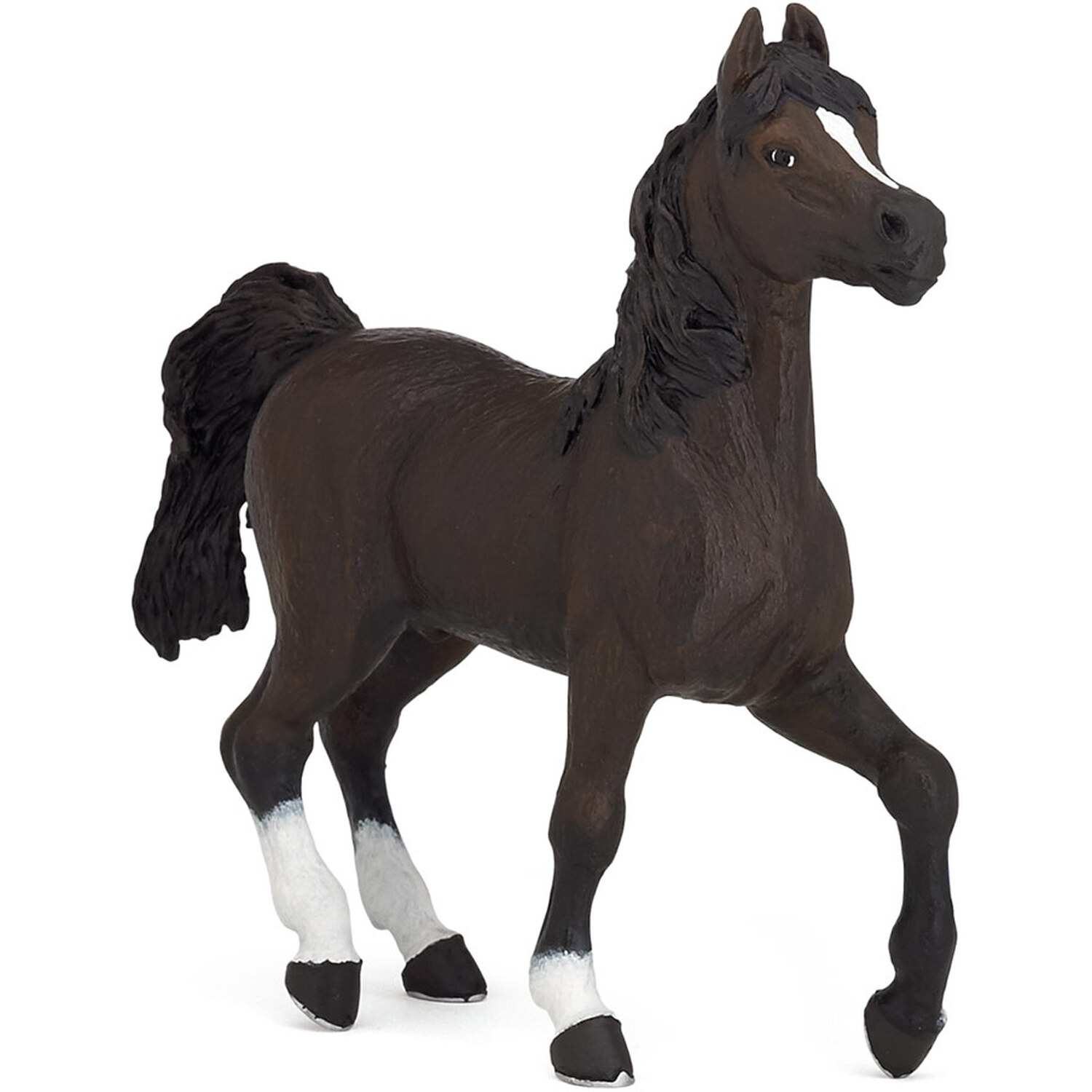 PAPO Horses and Ponies Arabian Horse Toy Figure - Brown