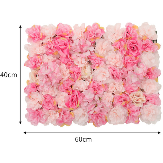 1.1M Artificial Flower Runner Arrangement Panel Wall Rose DIY Wedding Party Deco