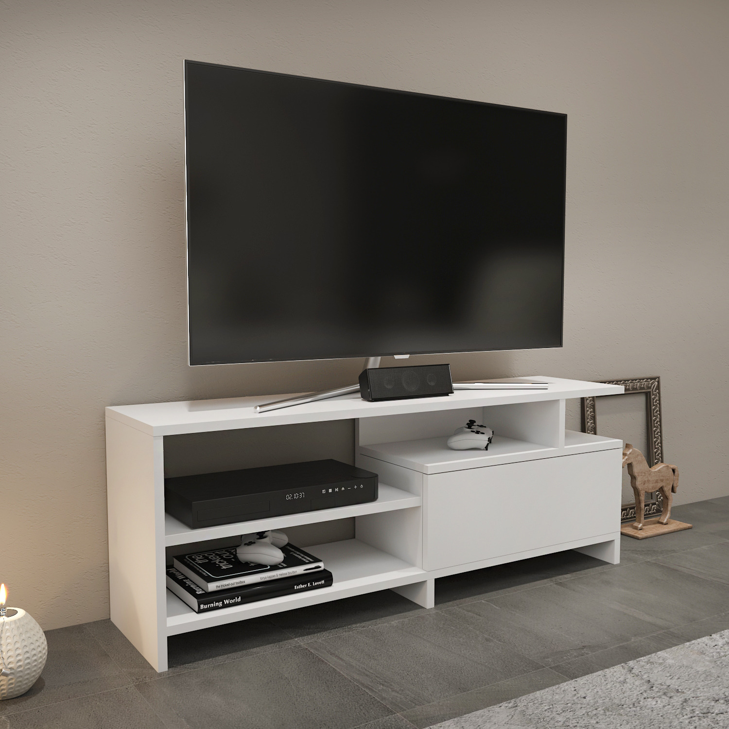 Pulaski Tv Unit - White