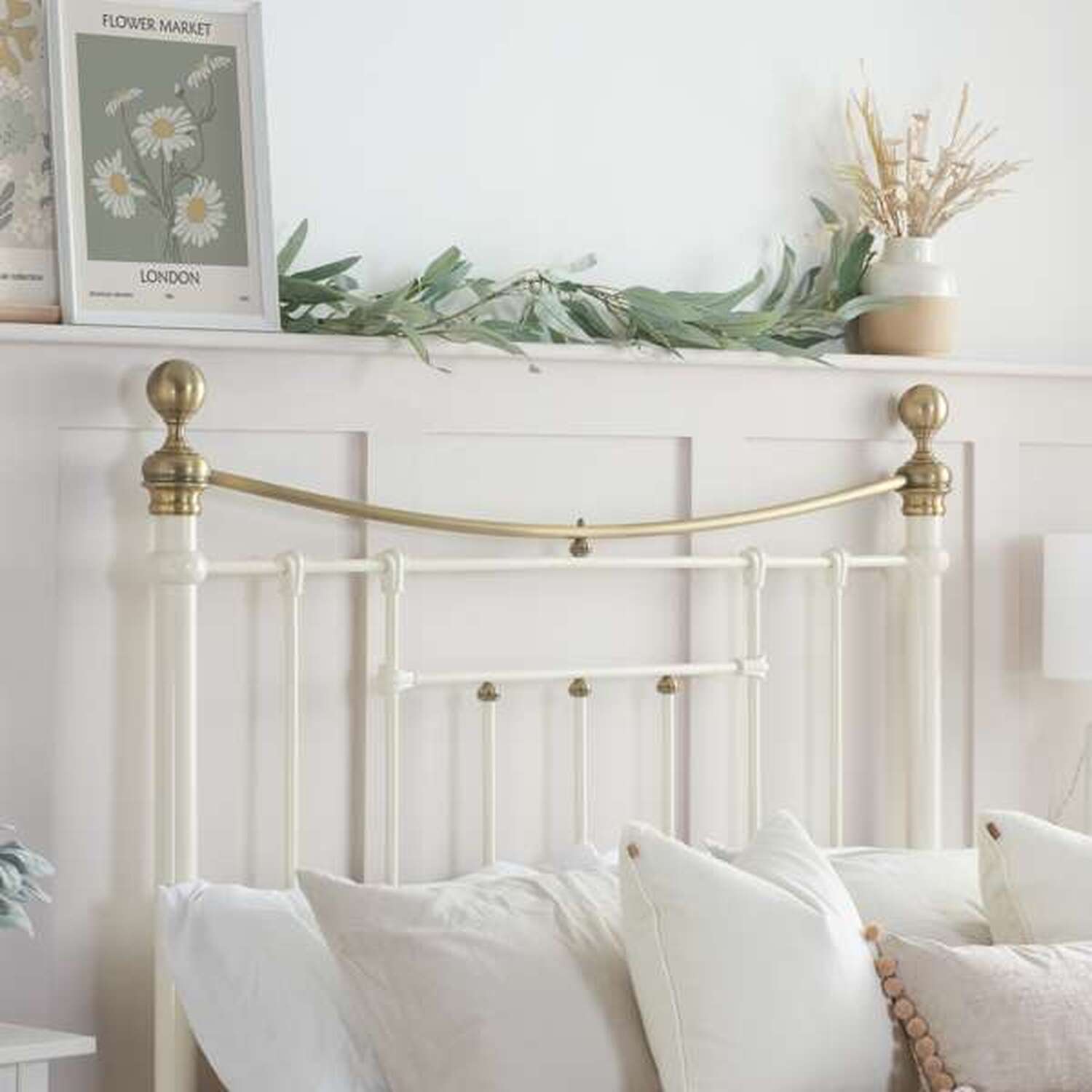 Birlea Bronte Bed - Yellow Double