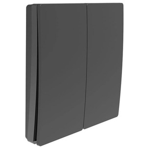 ENERJ 2 Gang Wireless Kinetic Switch ECO RANGE, Black Body